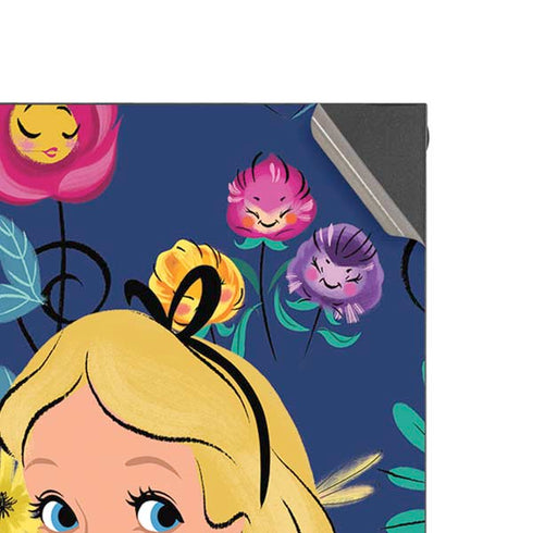 Disney Alice in Wonderland (animated) Floral Print XBox Series X Digital Edition Console Skin